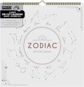 Zodiac 2023 DieCut Spiral Calendar