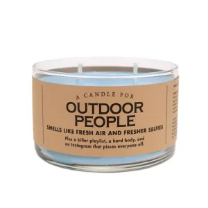 Outdoor People 2 Wick Candle