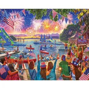4th Fireworks 1000 Piece Puzzle