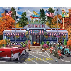 Bill and Sallys Diner 1000 Piece Puzzle