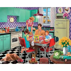 Breakfast Table 1000 Piece Puzzle #18314