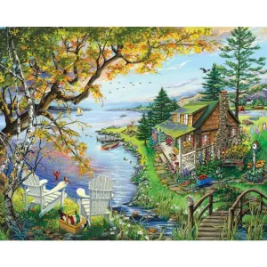By The Lake 1000 Piece Puzzle