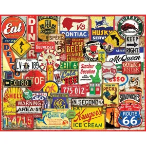 Great Old Signs 1000 Piece Puzzle