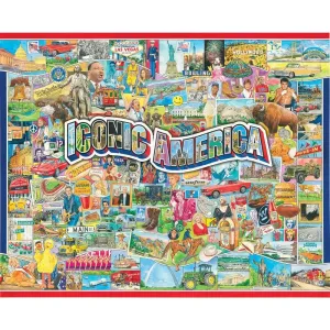 Iconic America 1000 Piece Puzzle