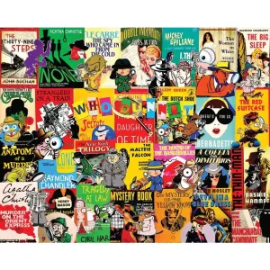 Mystery Books 1000 Piece Puzzle
