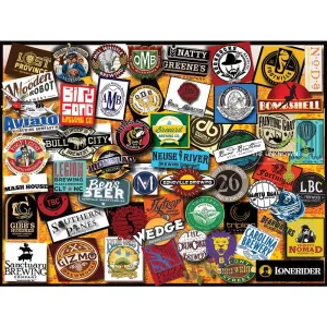 North Carolina Craft Beer 1000 Piece Puzzle