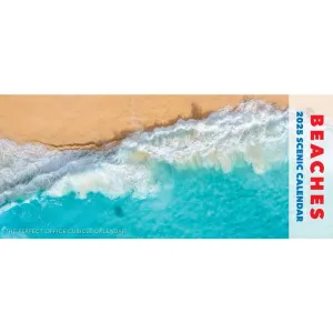 Beaches Panoramic 2025 Wall Calendar