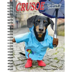 Crusoe Celebrity Dachshund 2025 Engagement Planner
