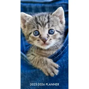 Cute As A Kitten 2 Year 2025 Pocket Planner