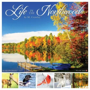 Life in the Northwoods 2025 Wall Calendar