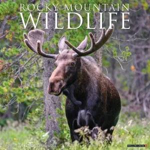 Rocky Mountain Wildlife 2025 Wall Calendar