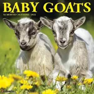 Baby Goats 2023 Wall Calendar #15702