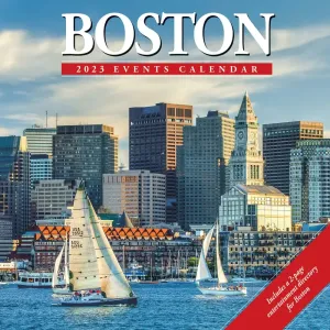 Boston Events 2023 Wall Calendar
