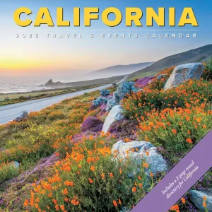 California Travel and Events 2023 Wall Calendar