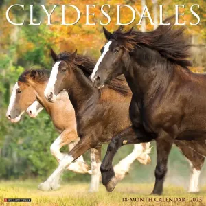 Clydesdales Horses 2023 Wall Calendar