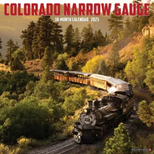 Colorado Narrow Gauge Railroads 2023 Wall Calendar