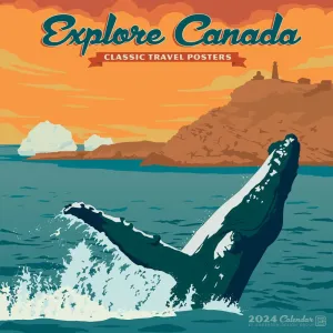 Explore Canada Art 2024 Wall Calendar