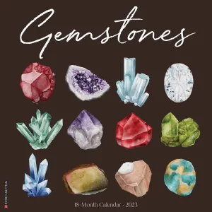 Gemstones 2023 Wall Calendar