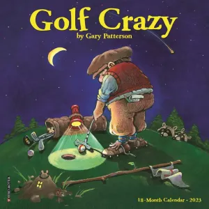 Golf Crazy Patterson 2023 Mini Wall Calendar