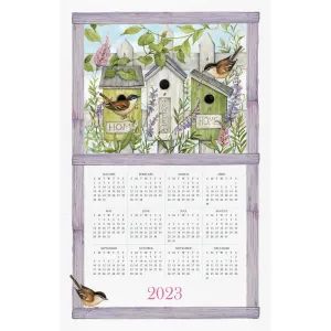Home Is Where the Heart Is 2023 Calendar Towel