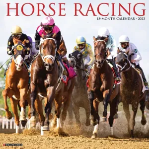 Horse Racing 2023 Wall Calendar