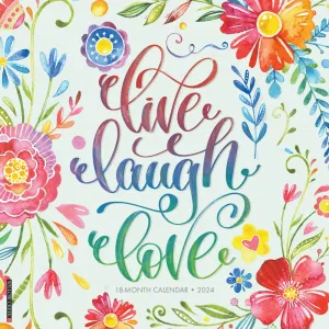 Live Laugh Love 2024 Wall Calendar