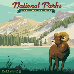 National Parks Art 2024 Wall Calendar #923177