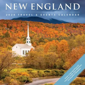 New England Travel & Events 2024 Wall Calendar