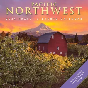 Pacific NW Travel/Events 2024 Wall Calendar