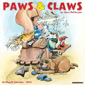Paws and Claws Patterson 2023 Wall Calendar