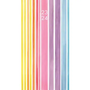 Rainbow Stripe 2023 2 Year Pocket Planner