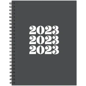 Retro Charcoal 2023 Planner