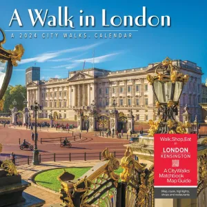 Walk in London 2024 Wall Calendar