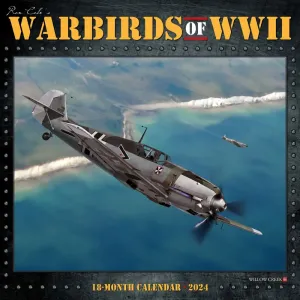 Warbirds of WWII 2024 Wall Calendar