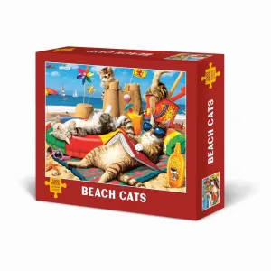 Beach Cats 1000 Piece Puzzle