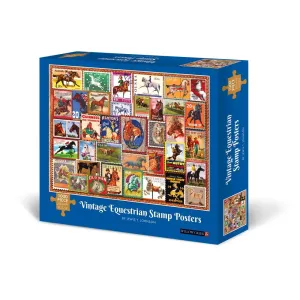 Equestrian Stamp Posters 1000 Piece Puzzle