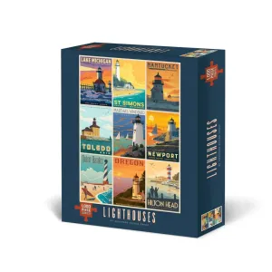 Lighthouses By Anderson 1000 Piece Puzzle