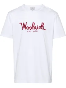 WOOLRICH - Cotton T-shirt With Logo #1268412