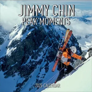Jimmy Chin Peak Moments 2025 Wall Calendar