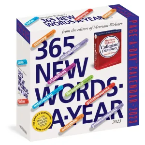 365 New Words-A-Year 2023 Page-A-Day Calendar