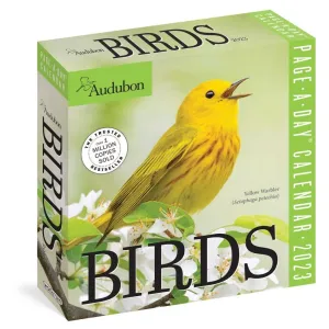 Audubon Birds Color 2023 Page-A-Day Calendar