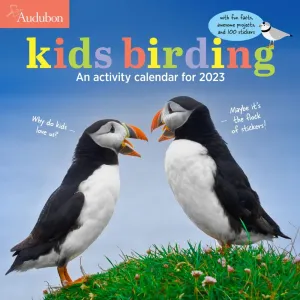 Audubon Kids Birding 2023 Wall Calendar