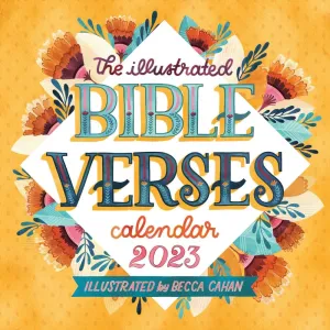Bible Verses Illustrated 2023 Wall Calendar