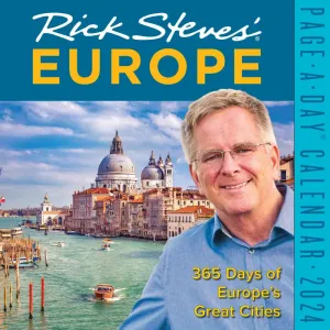 Europe Rick Steves 2024 Desk Calendar