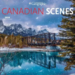 Canadian Scenes 2024 Wall Calendar
