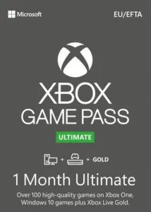 Xbox Game Pass Ultimate – 1 Month TRIAL Subscription (Xbox/Windows) Non-stackable Key GLOBAL