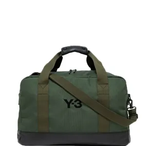 Y-3 Mens Weekend Bag Green ONE Size