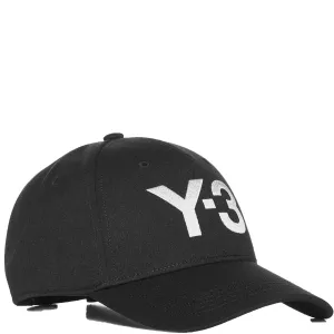 Y-3 Mens Classic Logo Cap Black Osfm