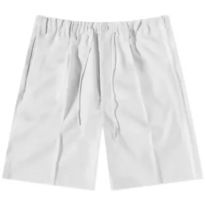 Y-3 Men's Striped Shorts Cream XS