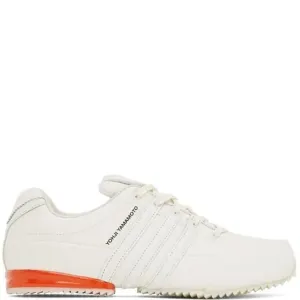 Y-3 Mens Sprint Leather Sneakers White UK 10